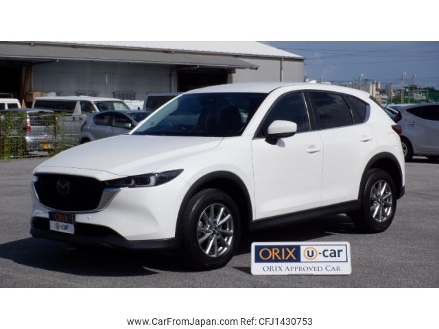 mazda cx-5 2022 -MAZDA--CX-5 6BA-KFEP--KFEP-504558---MAZDA--CX-5 6BA-KFEP--KFEP-504558- image 1