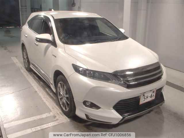 toyota harrier 2014 -TOYOTA--Harrier AVU65W-0017579---TOYOTA--Harrier AVU65W-0017579- image 1