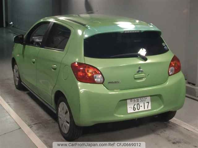 mitsubishi mirage 2012 -MITSUBISHI 【多摩 503ﾂ6017】--Mirage A05A--0001025---MITSUBISHI 【多摩 503ﾂ6017】--Mirage A05A--0001025- image 2