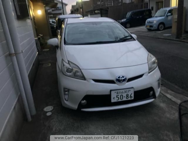toyota prius 2012 -TOYOTA--Prius DAA-ZVW30--ZVW30-5512106---TOYOTA--Prius DAA-ZVW30--ZVW30-5512106- image 2