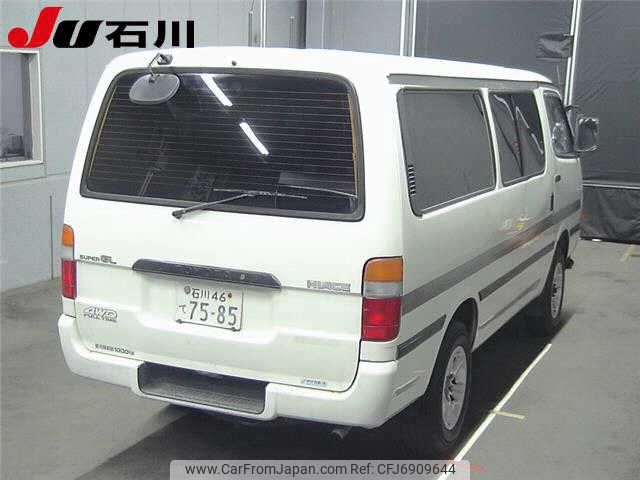 toyota hiace-van 1995 -TOYOTA 【石川 46ﾃ7585】--Hiace Van LH119V--0067600---TOYOTA 【石川 46ﾃ7585】--Hiace Van LH119V--0067600- image 2