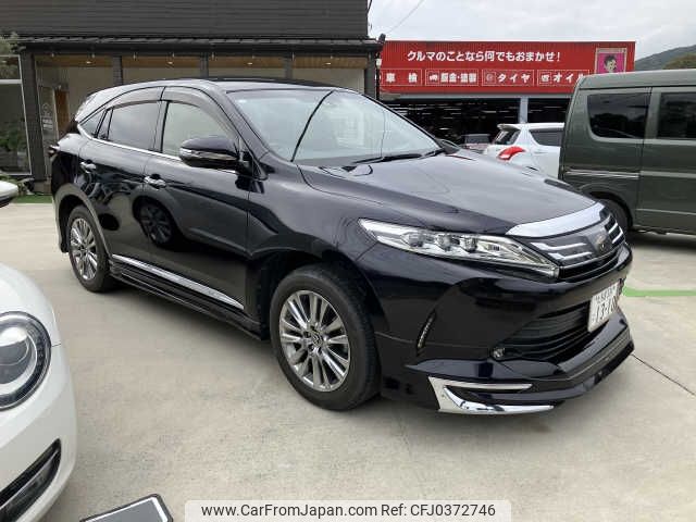 toyota harrier 2018 -TOYOTA--Harrier DBA-ZSU60W--ZSU60-0155768---TOYOTA--Harrier DBA-ZSU60W--ZSU60-0155768- image 1