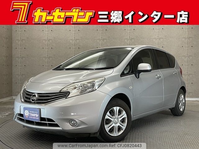 nissan note 2012 -NISSAN--Note DBA-E12--E12-038600---NISSAN--Note DBA-E12--E12-038600- image 1