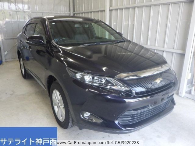 toyota harrier 2017 -TOYOTA--Harrier ZSU60W-0088852---TOYOTA--Harrier ZSU60W-0088852- image 1