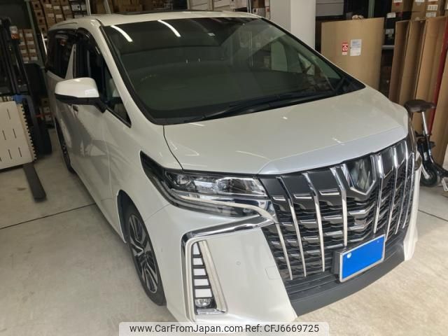 toyota alphard 2020 -TOYOTA--Alphard 3BA-AGH30W--AGH30-0323583---TOYOTA--Alphard 3BA-AGH30W--AGH30-0323583- image 1