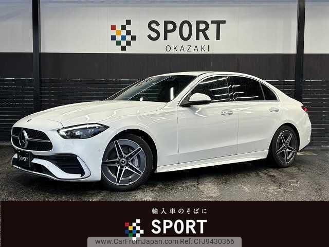 mercedes-benz c-class 2022 quick_quick_3CA-206004C_W1K2060042R012463 image 1