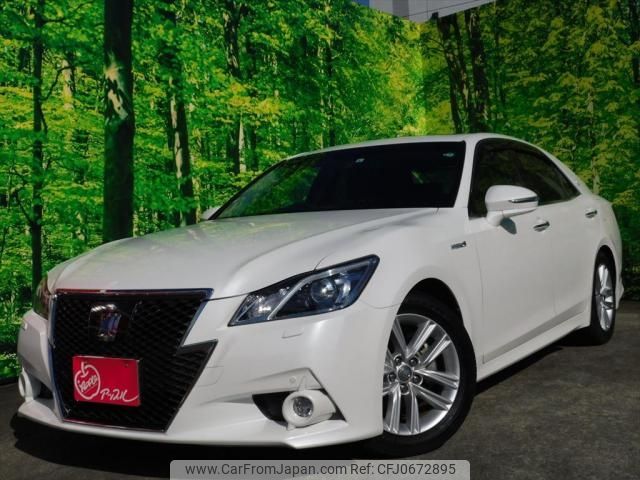 toyota crown 2013 -TOYOTA--Crown DAA-AWS210--AWS210-6039781---TOYOTA--Crown DAA-AWS210--AWS210-6039781- image 1