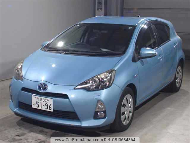 toyota aqua 2012 -TOYOTA 【所沢 502ﾐ5196】--AQUA NHP10-2083083---TOYOTA 【所沢 502ﾐ5196】--AQUA NHP10-2083083- image 1