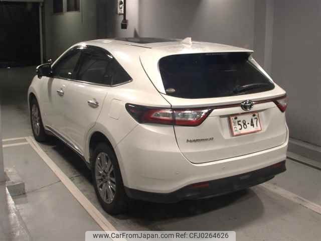 toyota harrier 2018 -TOYOTA--Harrier ZSU60W-0160590---TOYOTA--Harrier ZSU60W-0160590- image 2