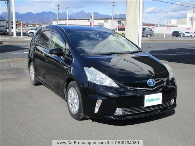 toyota prius-α 2012 -TOYOTA--Prius α DAA-ZVW41W--ZVW41-3081321---TOYOTA--Prius α DAA-ZVW41W--ZVW41-3081321- image 1