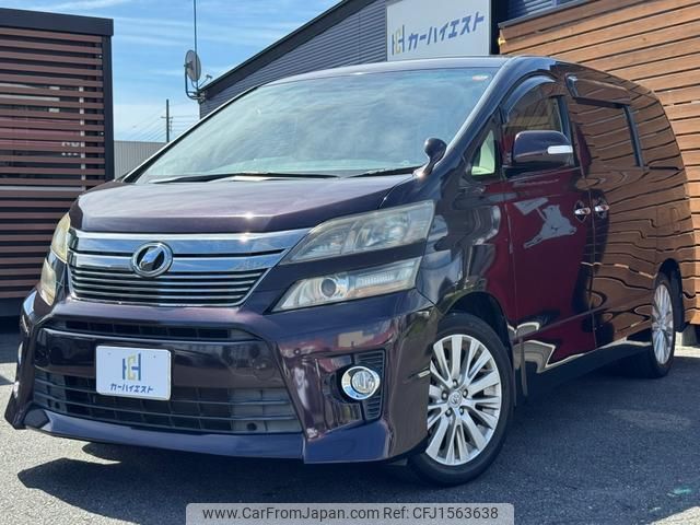 toyota vellfire 2012 CFJ1563638 image 1