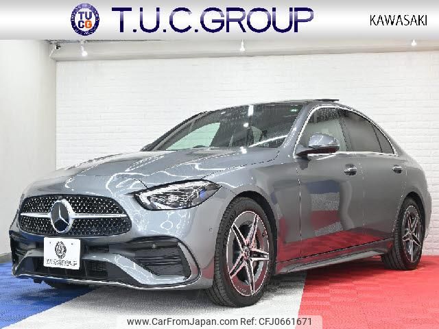 mercedes-benz c-class 2022 quick_quick_3CA-206004C_W1K2060042R013564 image 1