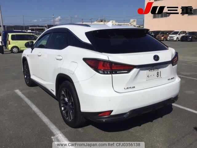 lexus rx 2020 -LEXUS 【三重 302ﾂ7465】--Lexus RX GYL25WF-0021863---LEXUS 【三重 302ﾂ7465】--Lexus RX GYL25WF-0021863- image 2