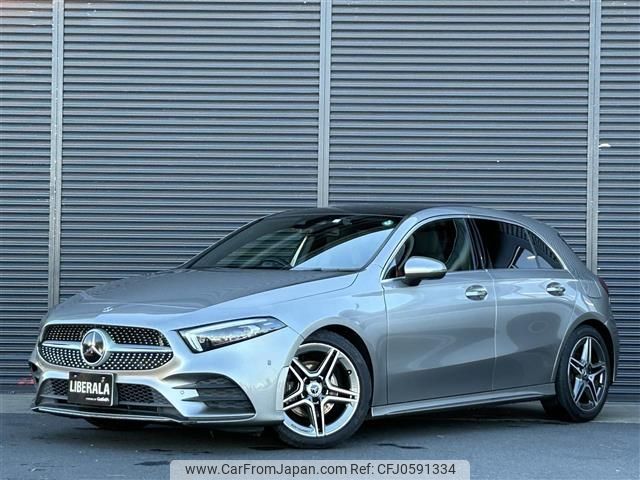 mercedes-benz a-class 2019 -MERCEDES-BENZ--Benz A Class 5BA-177084--WDD1770842J062837---MERCEDES-BENZ--Benz A Class 5BA-177084--WDD1770842J062837- image 1