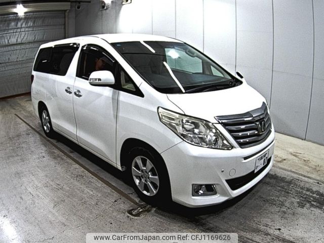 toyota alphard 2012 -TOYOTA 【大阪 348の】--Alphard ANH20W-8233647---TOYOTA 【大阪 348の】--Alphard ANH20W-8233647- image 1