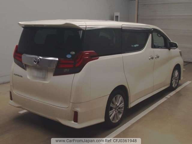 toyota alphard 2015 -TOYOTA 【袖ヶ浦 337ﾏ 333】--Alphard DBA-AGH30W--AGH30-0003290---TOYOTA 【袖ヶ浦 337ﾏ 333】--Alphard DBA-AGH30W--AGH30-0003290- image 2