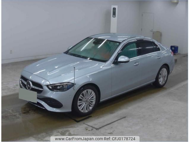 mercedes-benz c-class 2022 quick_quick_5AA-206042C_W1K2060422R012196 image 1