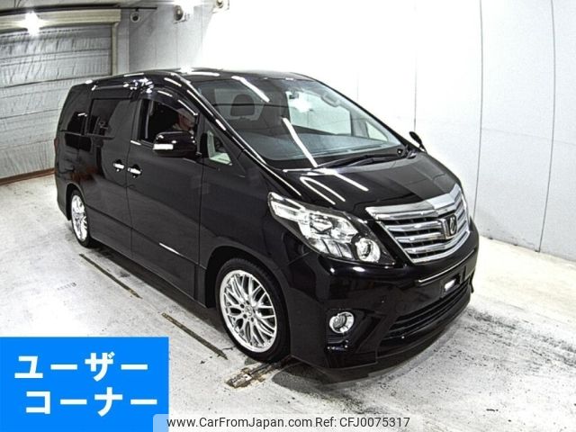 toyota alphard 2012 -TOYOTA--Alphard ANH20W-8234412---TOYOTA--Alphard ANH20W-8234412- image 1