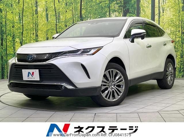 toyota harrier-hybrid 2021 quick_quick_AXUH80_AXUH80-0038277 image 1