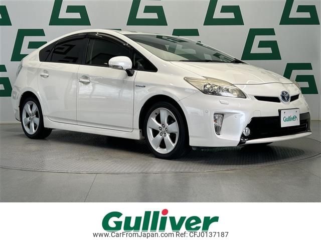 toyota prius 2012 -TOYOTA--Prius DAA-ZVW30--ZVW30-1494537---TOYOTA--Prius DAA-ZVW30--ZVW30-1494537- image 1