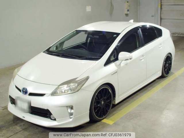 toyota prius 2012 -TOYOTA 【札幌 335ﾗ1114】--Prius DAA-ZVW30--ZVW30-1586848---TOYOTA 【札幌 335ﾗ1114】--Prius DAA-ZVW30--ZVW30-1586848- image 1