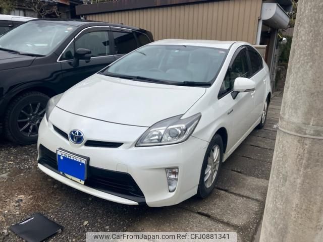 toyota prius 2012 -TOYOTA--Prius DAA-ZVW30--ZVW30-1523192---TOYOTA--Prius DAA-ZVW30--ZVW30-1523192- image 2