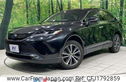 toyota harrier-hybrid 2021 CFJ1792859