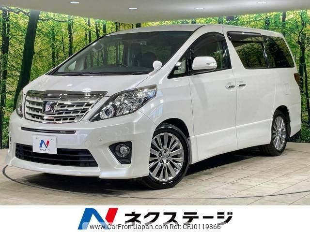 toyota alphard 2012 -TOYOTA--Alphard DBA-ANH20W--ANH20-8257216---TOYOTA--Alphard DBA-ANH20W--ANH20-8257216- image 1