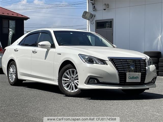 toyota crown 2017 -TOYOTA--Crown DAA-AWS210--AWS210-6124703---TOYOTA--Crown DAA-AWS210--AWS210-6124703- image 1