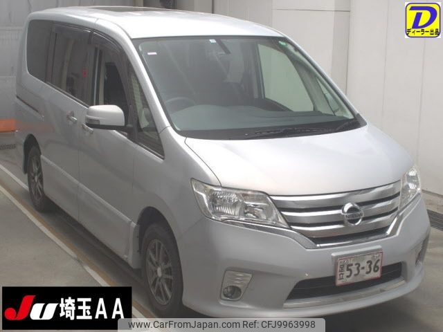 nissan serena 2013 -NISSAN--Serena FNC26-027172---NISSAN--Serena FNC26-027172- image 1