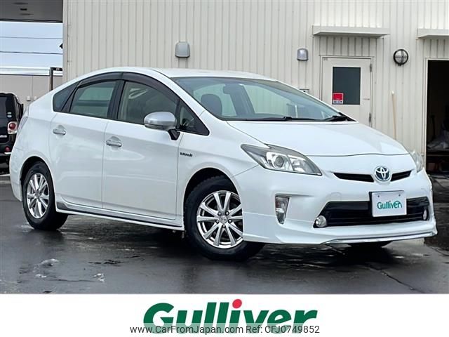 toyota prius 2013 -TOYOTA--Prius DAA-ZVW30--ZVW30-5540164---TOYOTA--Prius DAA-ZVW30--ZVW30-5540164- image 1