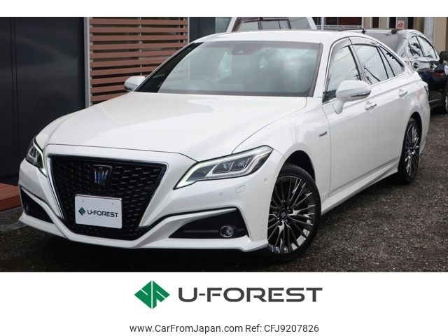 toyota crown 2018 -TOYOTA--Crown 6AA-AZSH21--AZSH21-1001304---TOYOTA--Crown 6AA-AZSH21--AZSH21-1001304- image 1