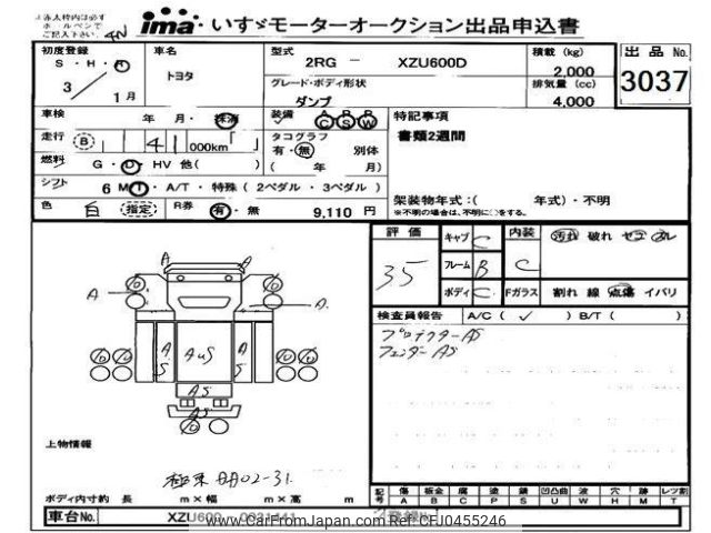 toyota dyna-truck 2021 -TOYOTA--Dyna XZU600-0031441---TOYOTA--Dyna XZU600-0031441- image 1