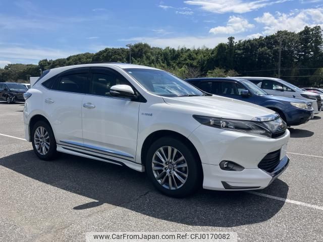 toyota harrier 2017 quick_quick_DBA-ZSU60W_ZSU60-0099429 image 1