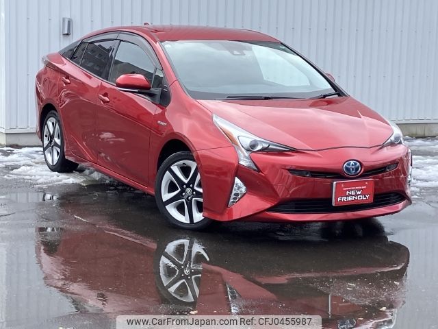 toyota prius 2017 -TOYOTA--Prius DAA-ZVW55--ZVW55-8045729---TOYOTA--Prius DAA-ZVW55--ZVW55-8045729- image 1