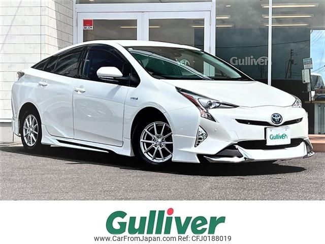 toyota prius 2017 -TOYOTA--Prius DAA-ZVW51--ZVW51-6052173---TOYOTA--Prius DAA-ZVW51--ZVW51-6052173- image 1