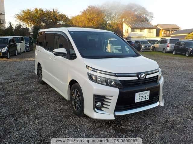 toyota voxy 2014 -TOYOTA 【野田 500】--Voxy DBA-ZRR80W--ZRR80-0053317---TOYOTA 【野田 500】--Voxy DBA-ZRR80W--ZRR80-0053317- image 1