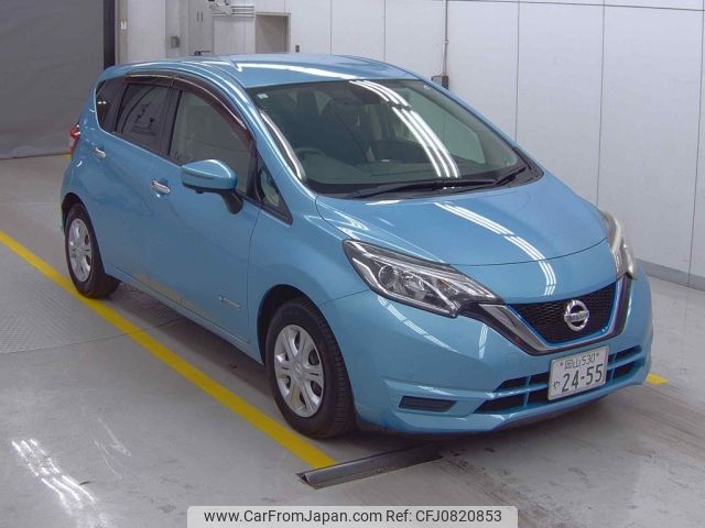 nissan note 2017 -NISSAN 【岡山 530ﾔ2455】--Note HE12-034090---NISSAN 【岡山 530ﾔ2455】--Note HE12-034090- image 1