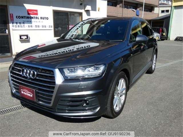 audi q7 2018 -AUDI--Audi Q7 ABA-4MCYRA--WAUZZZ4M3JD038666---AUDI--Audi Q7 ABA-4MCYRA--WAUZZZ4M3JD038666- image 1