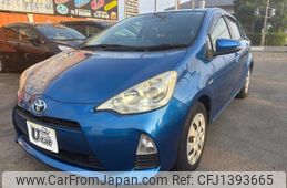 toyota aqua 2013 CFJ1393665