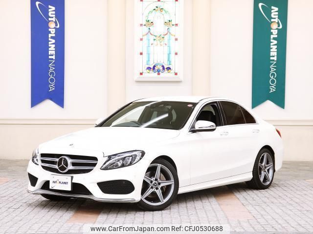 mercedes-benz c-class 2018 quick_quick_DBA-205040C_WDD2050402R420169 image 1