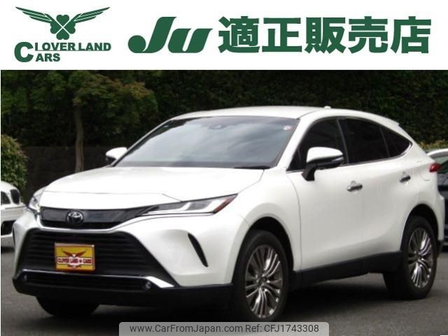 toyota harrier 2020 CFJ1743308 image 1