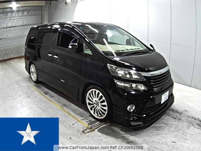 toyota vellfire 2012 -TOYOTA 【堺 331り0321】--Vellfire ANH20W--ANH20-8231285---TOYOTA 【堺 331り0321】--Vellfire ANH20W--ANH20-8231285- image 1