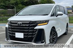 toyota vellfire 2025 CFJ1228036