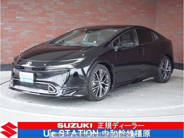 toyota prius 2023 -TOYOTA--Prius 6AA-MXWH60--MXWH60-4011571---TOYOTA--Prius 6AA-MXWH60--MXWH60-4011571- image 1