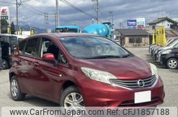 nissan note 2013 CFJ1857188