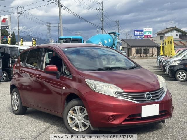 nissan note 2013 CFJ1857188 image 1