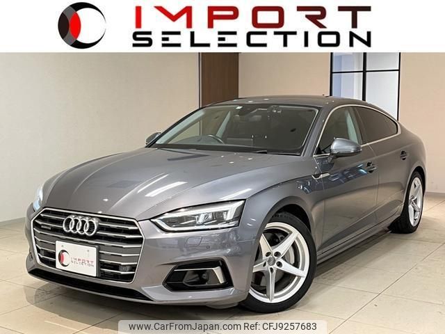Grey Audi A5 Sportback S line used, fuel Petrol and Automatic