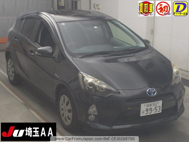 toyota aqua 2012 -TOYOTA 【湘南 502ﾊ9953】--AQUA NHP10-6043581---TOYOTA 【湘南 502ﾊ9953】--AQUA NHP10-6043581- image 1