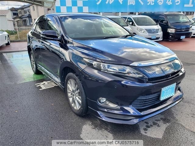 toyota harrier 2016 -TOYOTA 【和泉 337ﾇ3588】--Harrier ZSU60W--0090209---TOYOTA 【和泉 337ﾇ3588】--Harrier ZSU60W--0090209- image 1